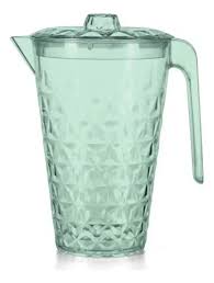 JARRA CRISTAL/ PASTEL C/TAPA X 2 LT BLAST