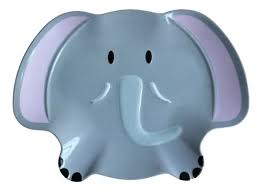 PLATO INFANTIL VOCE ELEFANTE VIHA