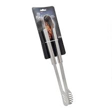 PINZA MADERA BBQ ACERO SUKA